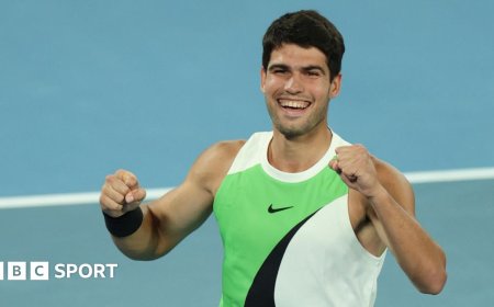 Happy tennis, serious name - how history-maker Alcaraz clinched career Grand Slam