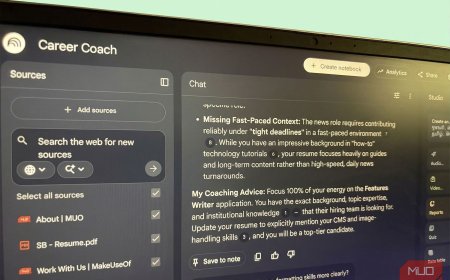 I used NotebookLM as a career coach and it found skill gaps I'd been ignoring