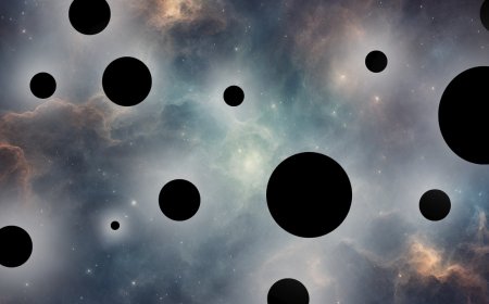 Ripples in spacetime may have revealed 1st evidence of tiny black holes born in the Big Bang