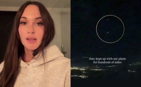 Country Artist Kacey Musgraves Captures Three Glowing Orb UFOs Chasing Her Plane for Hundreds of Miles