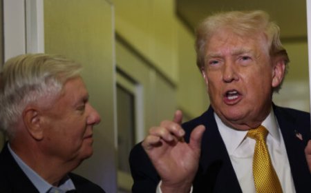 Trump Throws Support Behind Lindsey Graham, Attacks Graham Challenger Mark Lynch