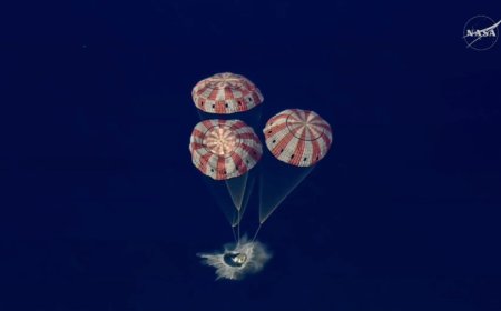Artemis II splashes down, astronauts return to Earth