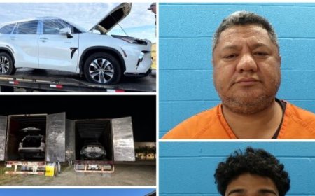 Honduran Nationals Caught Moving $470K in Stolen Vehicles on Texas Highway, Say Cops