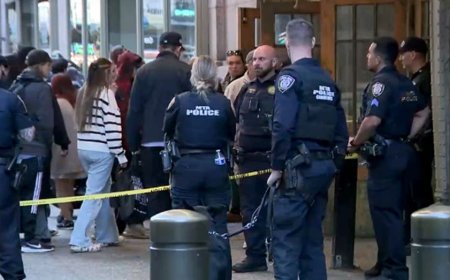 Machete-wielding suspect claiming to be 'Lucifer' shot by police after allegedly stabbing 3 at transit hub