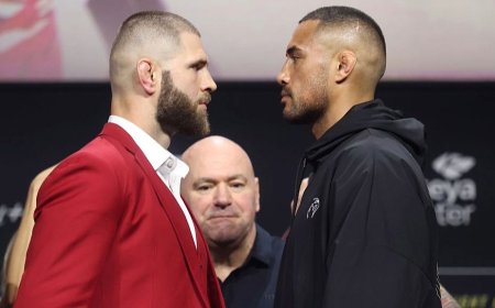 UFC 327 live stream: how to watch Procházka vs Ulberg, start time, preview, full card