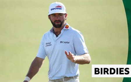 Young moves into joint lead after super third round at Augusta