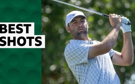 Scheffler & Lowry's ace feature in day three's best shots