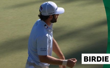 'Miraculous' Young birdies 16th to tie for lead at Masters