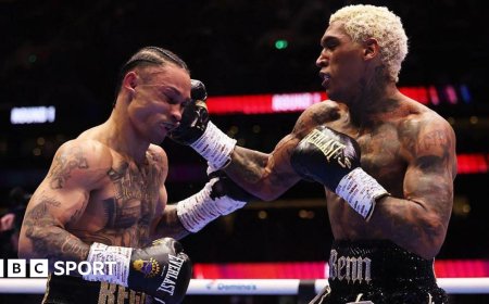 Bloodied Benn cruises to points win over Prograis