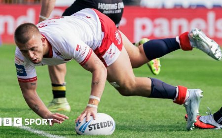 May hat-trick helps holders Hull KR thump York in cup