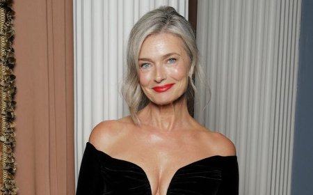 Paulina Porizkova wows in striking bikini while celebrating her 61st birthday