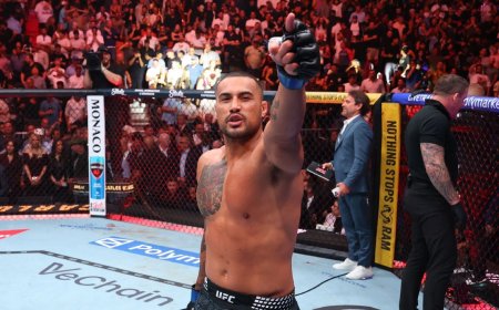 UFC 327 results: Carlos Ulberg stuns Jiří Procházka to win light heavyweight title