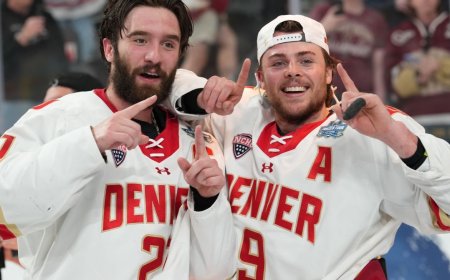 Denver wins third NCAA hockey title in five years
