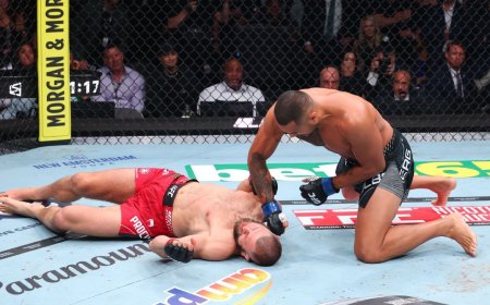 Badly hobbled, Ulberg KO's Procházka to win title