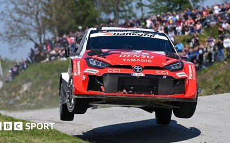 Drama as Katsuta wins to take WRC lead over Evans