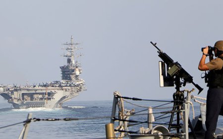 'We Are Fully Locked and Loaded' -- President Trump: U.S. Navy Blockades Strait of Hormuz