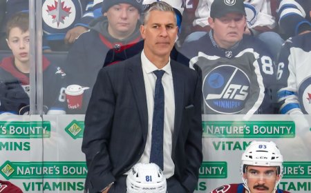 Avs coach suffers facial fractures, out 'til playoffs