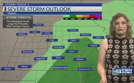 Storm Track 3 Forecast: Fire concerns, isolated storm chances start the week
