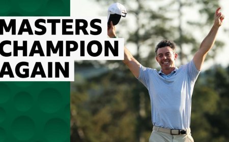 McIlroy holds nerve to win second successive Masters