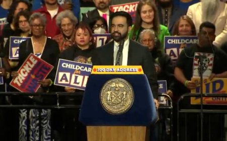 NYC mayor touts ‘socialist’ wins in first 100 days alongside Bernie Sanders