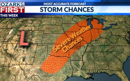 Brief break from rain as storm chances draw closer