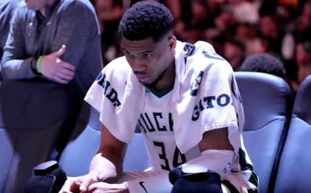 Giannis vents about Bucks, won't rule out return