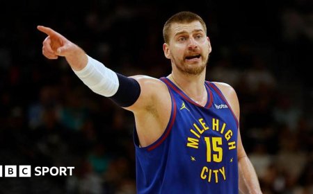 Jokic stars as Nuggets secure third seed in final game