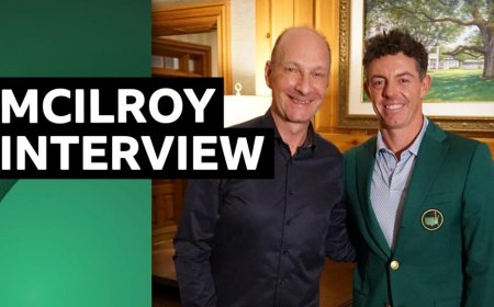 Watch full BBC Sport NI interview with Masters champion McIlroy
