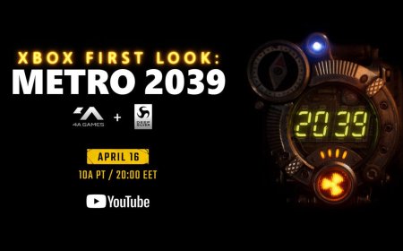 'Metro 2039' confirmed for "Xbox First Look" show: New format will spotlight games throughout the year.