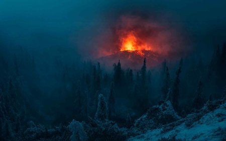 Scientists lowered a camera into an active volcano beneath the Pacific until they captured, for the first time, how the Earth releases its energy