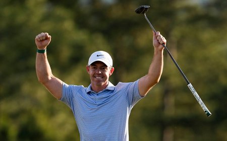 Rory McIlroy Champion of 90th Masters Tournament, in back-to-back win at Augusta National