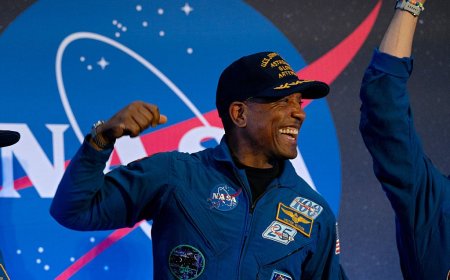 Victor Glover returns home from moon mission, bringing Black dreams closer to orbit