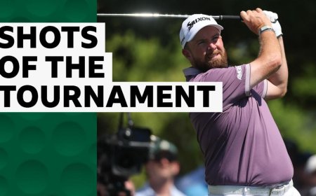 Lowry's ace & McIlroy feature in best shots of 2026 Masters