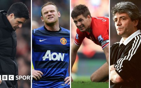 Ranking the biggest Premier League title slip-ups