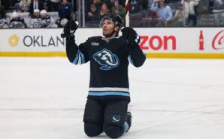 Mammoth host Blues in final postseason tune-up