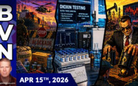 Bright Videos News, Apr 15, 2026 – Food Products DIOXIN Test Results; Surviving the Blockade Ramifications; Oil Market Manipulations