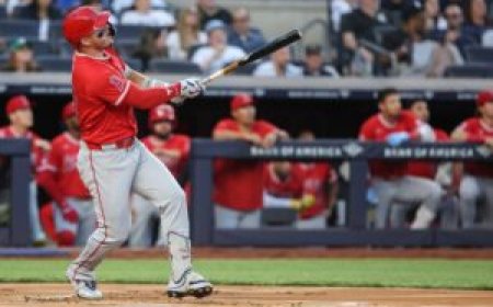 Angels’ Mike Trout aims to continue power surge vs. slumping Yankees