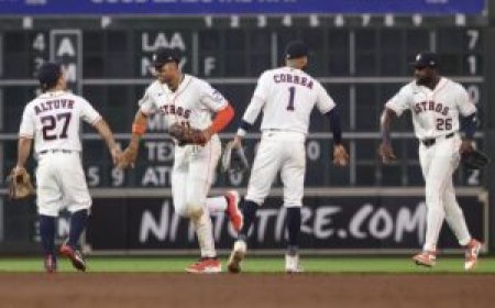 Astros, after snapping 8-game skid, eager to top Rockies again