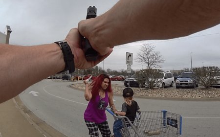 Woman shot dead after attacking 3-year-old boy with large knife at Omaha Walmart