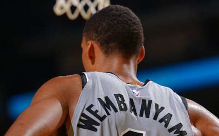 Slams, blocks and game winners: Top 10 plays from Wemby's record-setting season