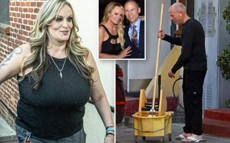 Stormy Daniels looks dramatically different in new photos— as disgraced ex-attorney Michael Avenatti moves to halfway house…