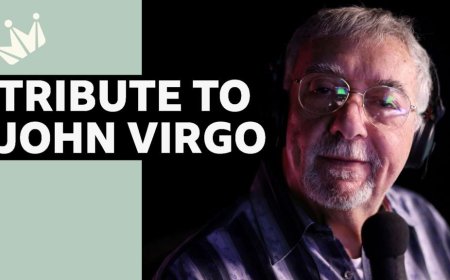 Crucible pays tribute to John Virgo at World Championship