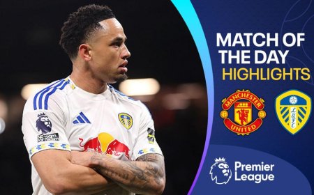 Okafor fires Leeds to first league win at Old Trafford since 1981