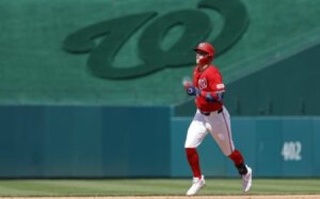 Curtis Mead, Keibert Ruiz help Nationals tame Giants