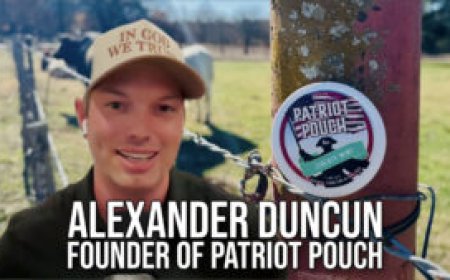 Alexander Duncun founder of Patriot Pouch