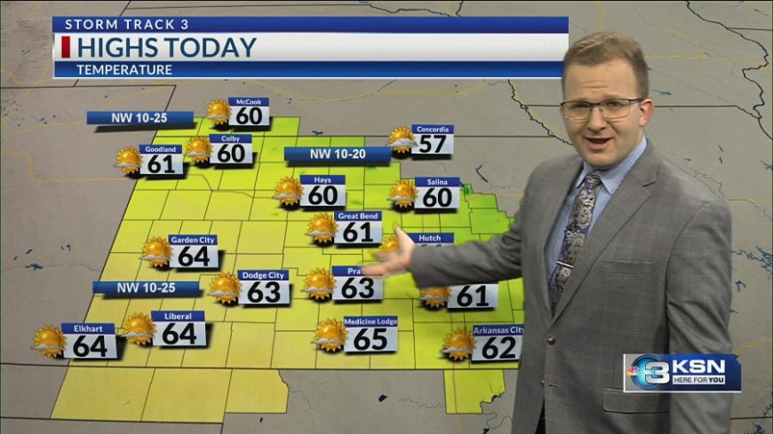 Storm Track 3 Forecast: Breezy and cool Saturday, perfect Easter Sunday