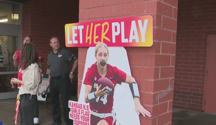 Chiefs start campaign for girls flag football in Kansas schools