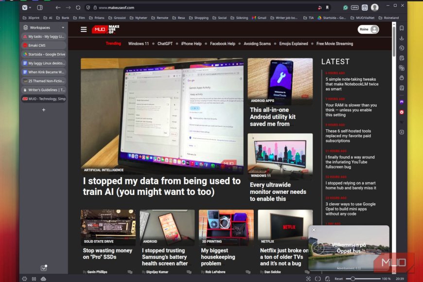 I disabled five browser settings and my entire system felt faster