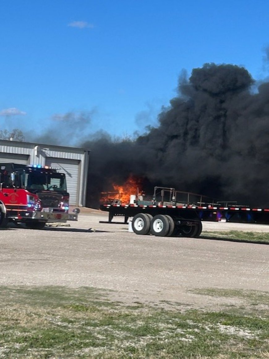 Firefighters battle explosions, fire at Barton County business