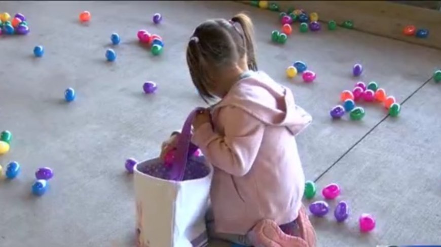 Families celebrated Easter early with egg hunts across Wichita